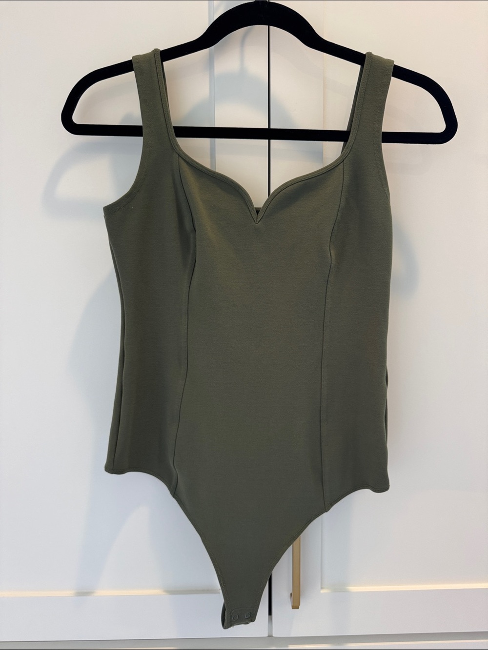 Abercrombie & Fitch Olive Green Soft A&F Collection Top